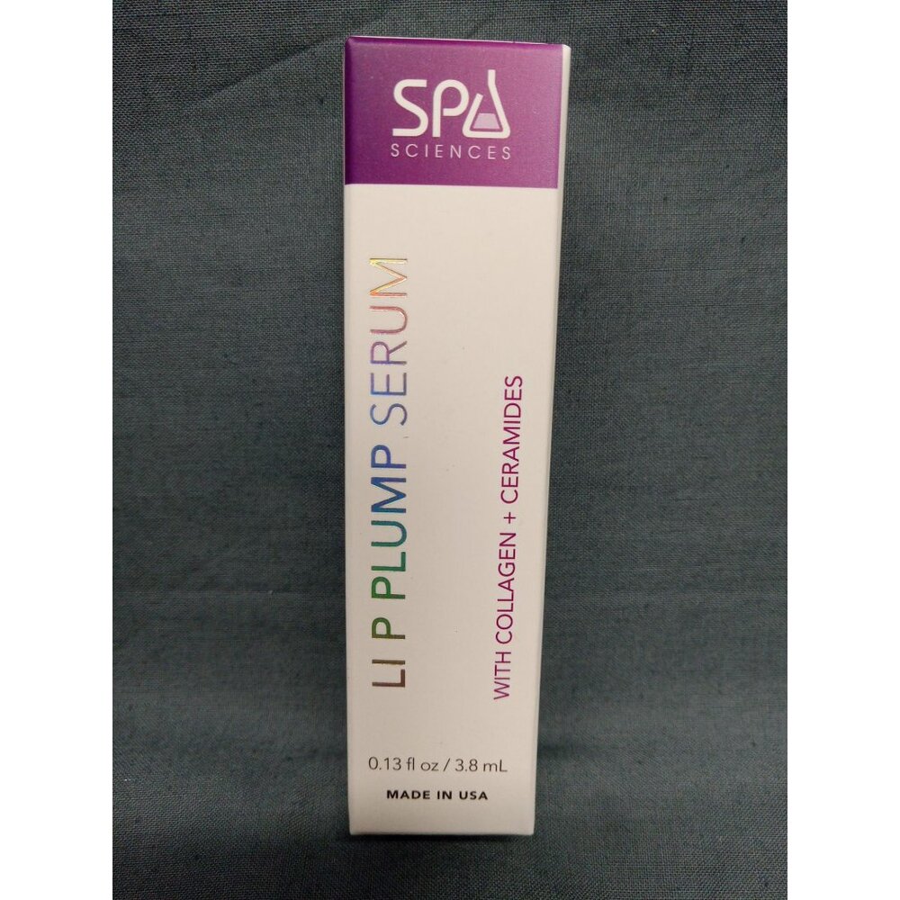 Spa Sciences Lip Plump Serum Conditioning Lip Serum .13 fl oz  NEW IN BOX!